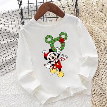 Dětské vánoční triko Mickey