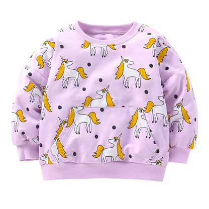 Dětská mikina se vzorem