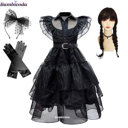 Dívčí kostým Wednesday