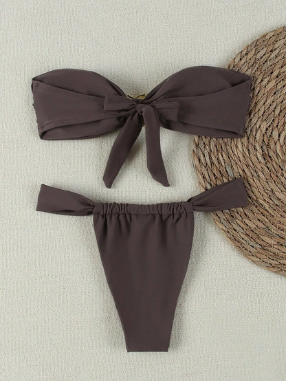 Dámské  bandeau plavky