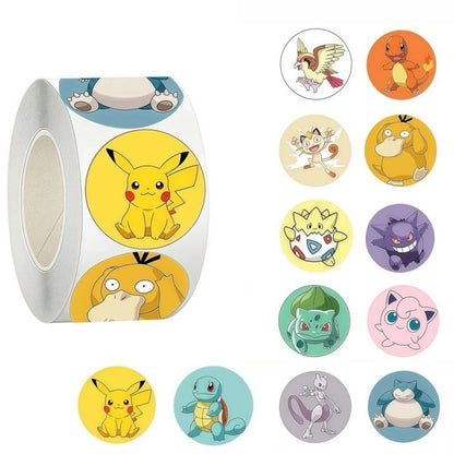 Samolepky Pokemon