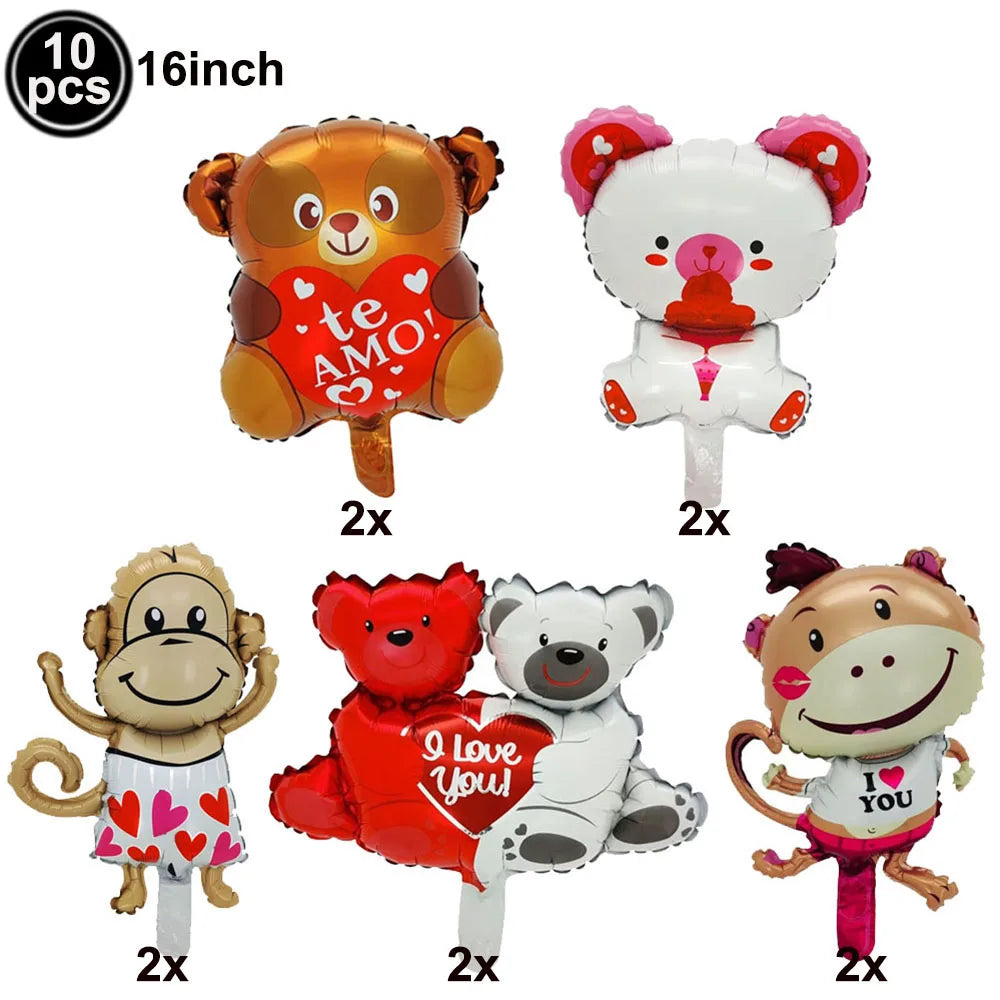 Balónky na Valentýna