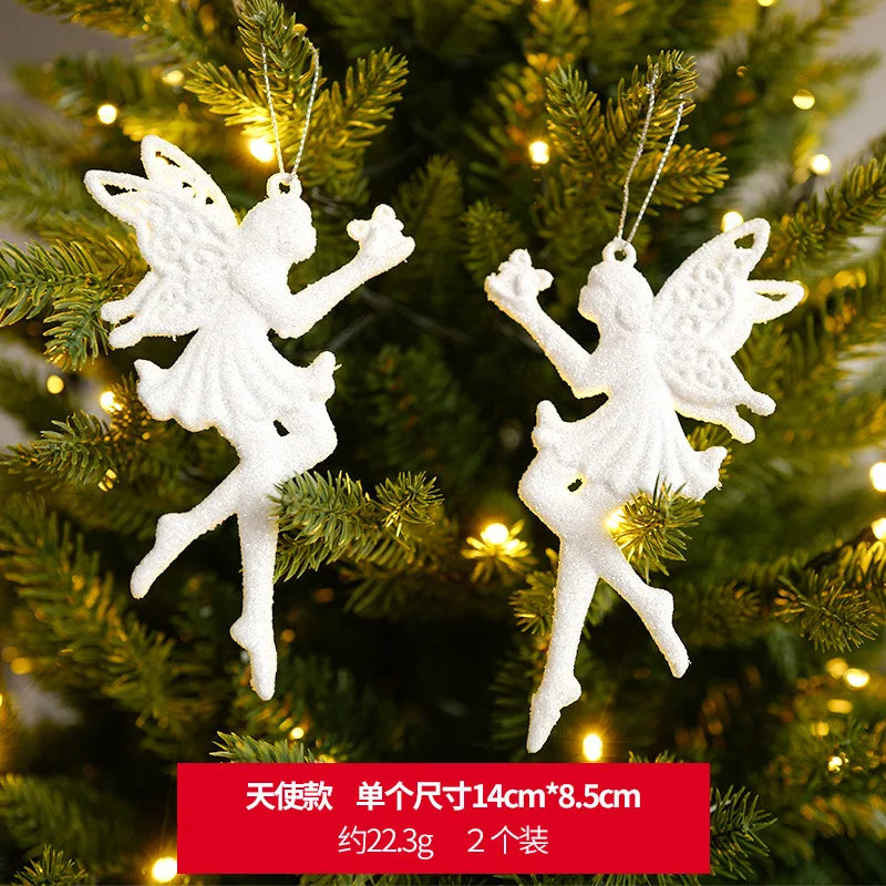 Vánoční třpytivé dekorace