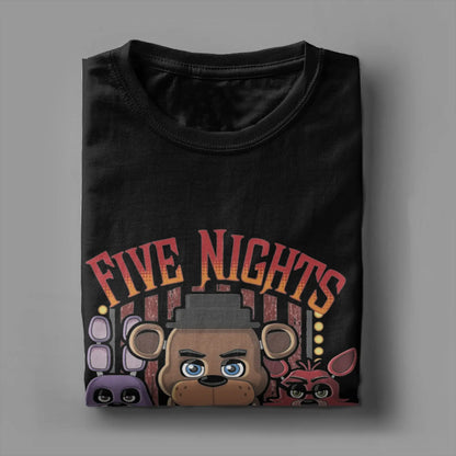 Pánské triko s potiskem FNAF