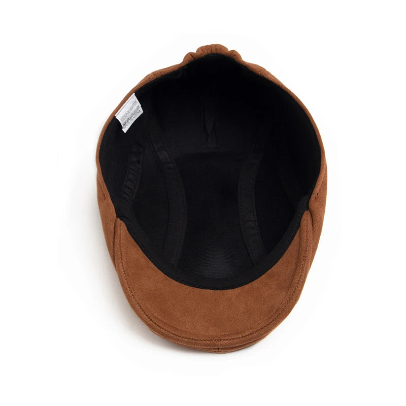 Pánský koženkový beret