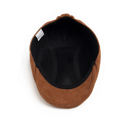 Pánský koženkový beret