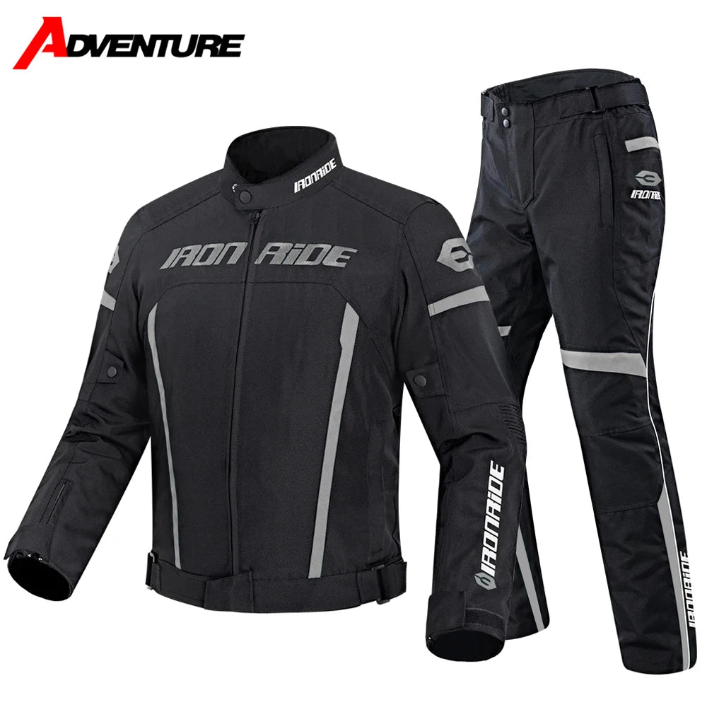 Unisex moto bunda a kalhoty