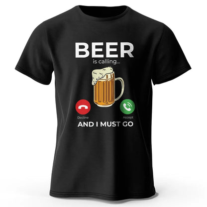 Pánské triko Beer Is Calling