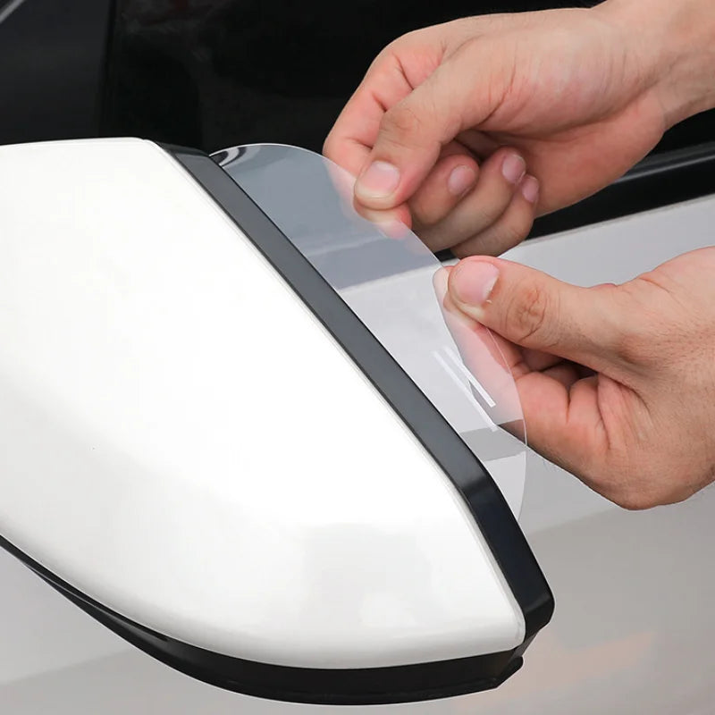 Dešťová clona na zrcátko