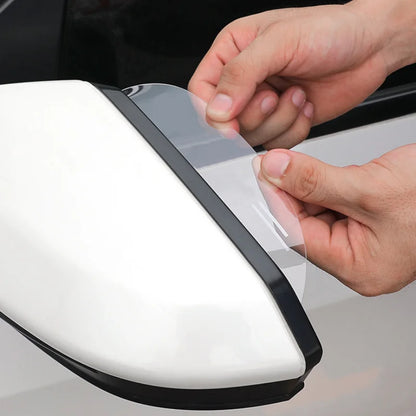 Dešťová clona na zrcátko