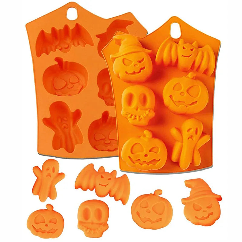 Silikonové formy na Halloween