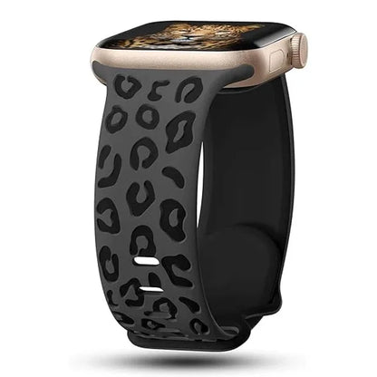 Leopardí řemínek na Apple Watch