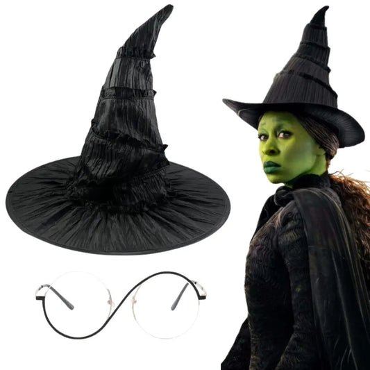 Klobouk a brýle Wicked