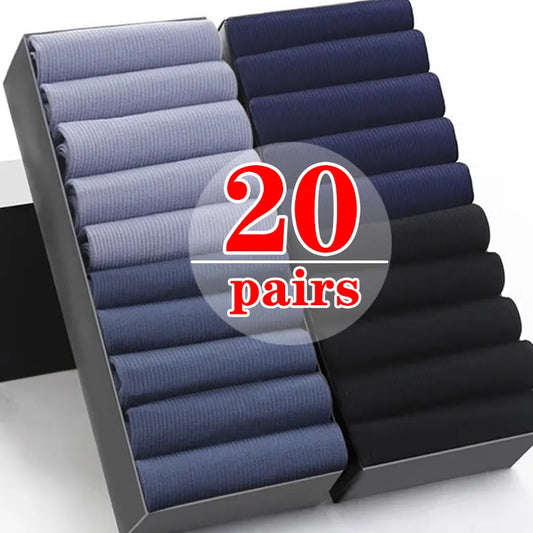 Set pánských slim ponožek 20 ks
