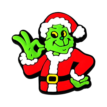 Grinch doplňky na crocs
