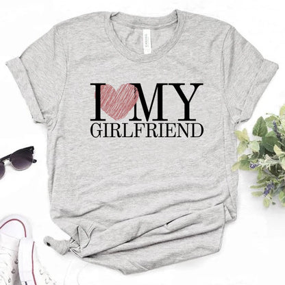 Unisex triko i Love My Girlfriend
