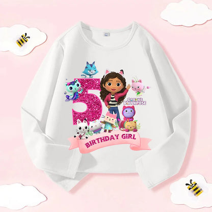 Narozeninové triko Gabby Dollhouse