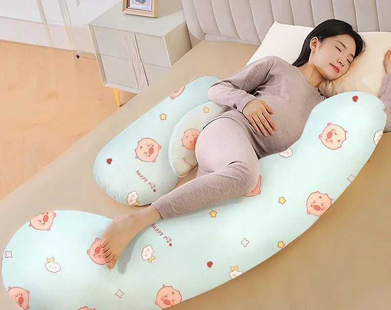 Těhotenský polštář se vzorem