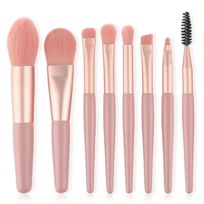 Sada štětců na makeup 8 ks