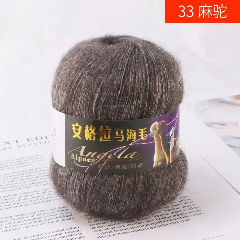 Příze Alpaca a Mohér