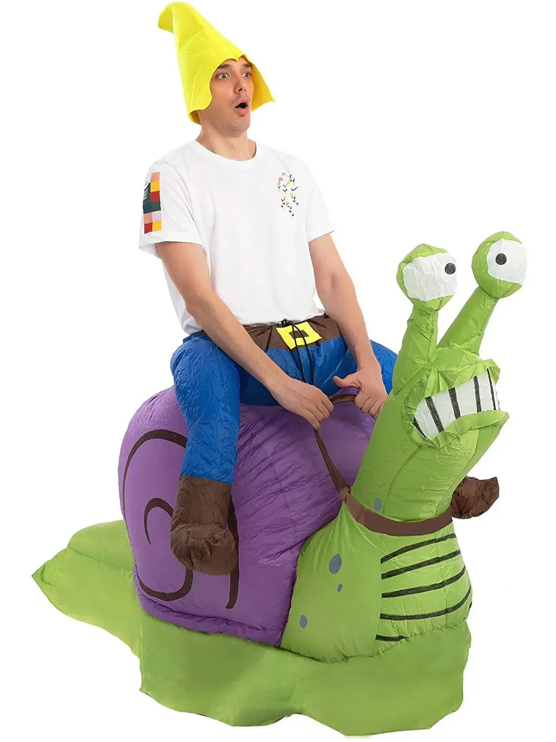Nafukovací kostým šnek Spongebob