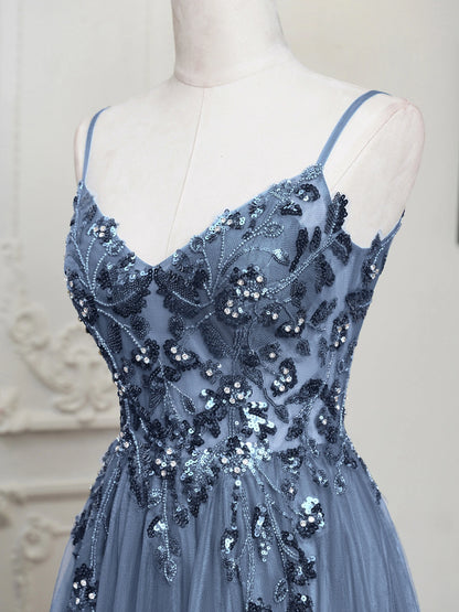 Dámské plesové šaty na ramínka