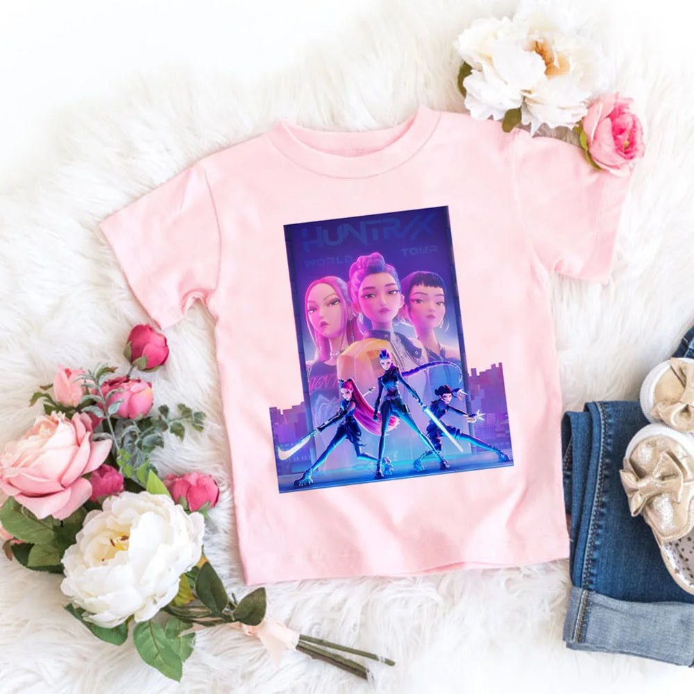 Dívčí tričko Demon Hunters