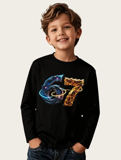 Dětské triko s dlouhým rukávem 67