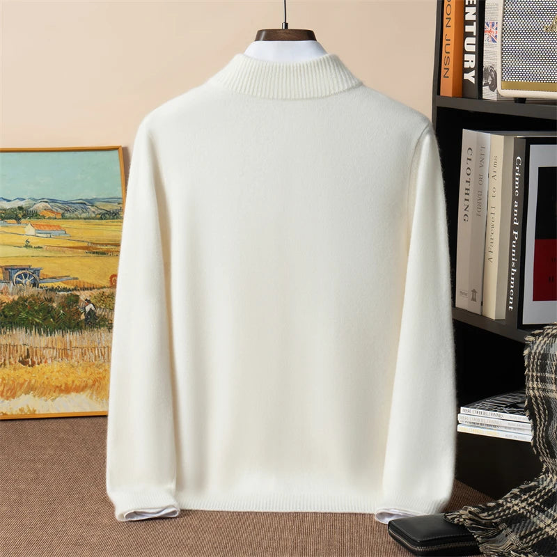 Pánský kardigan s kašmírem