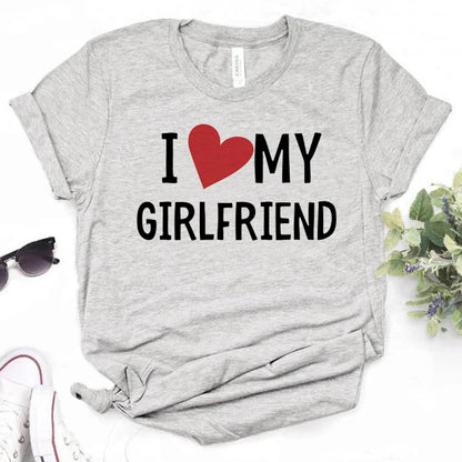 Unisex triko i Love My Girlfriend