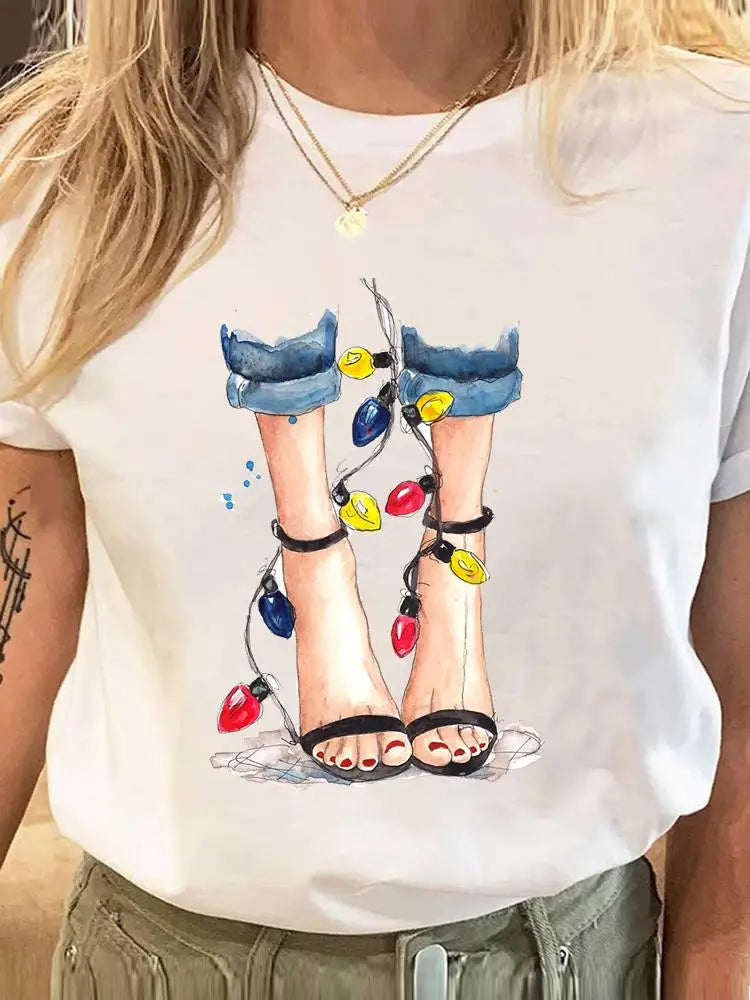 Dámské vánoční triko