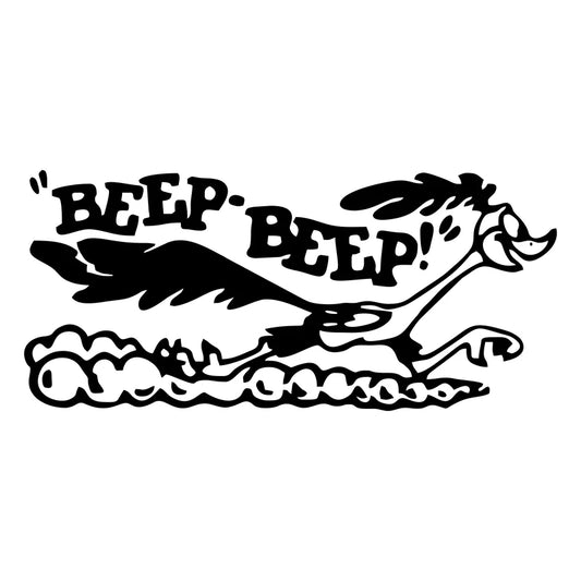 Samolepka na auto Beep