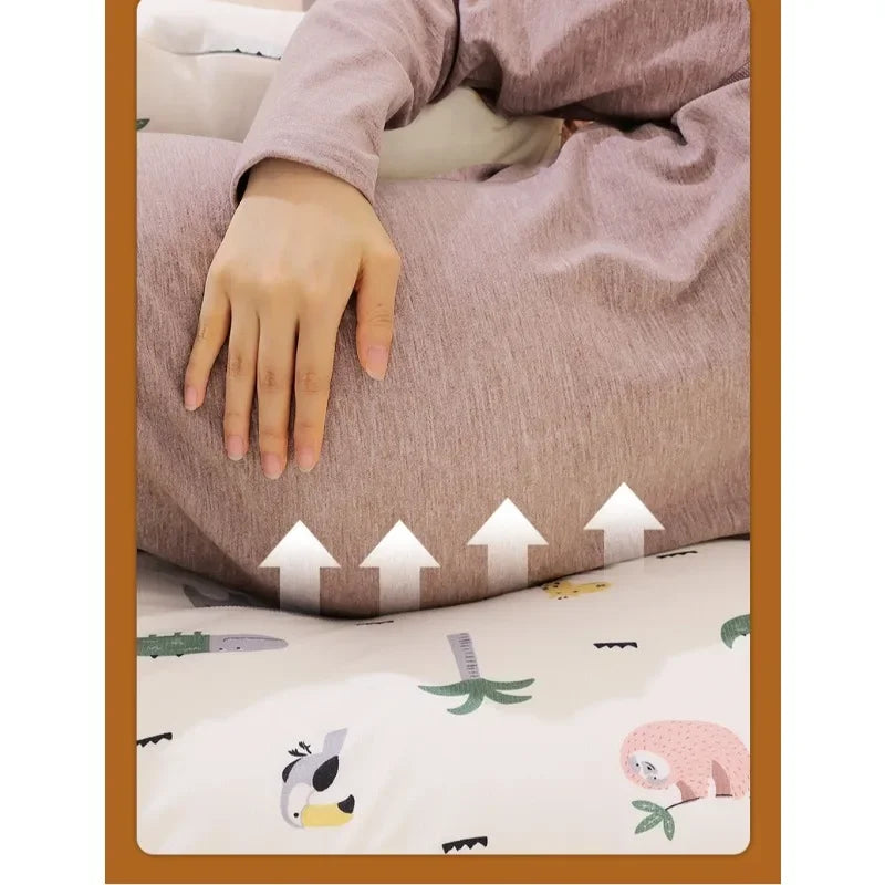 Těhotenský polštář se vzorem