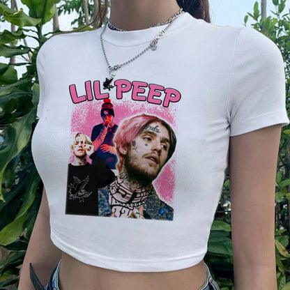 Dámský croptop Lil Peep
