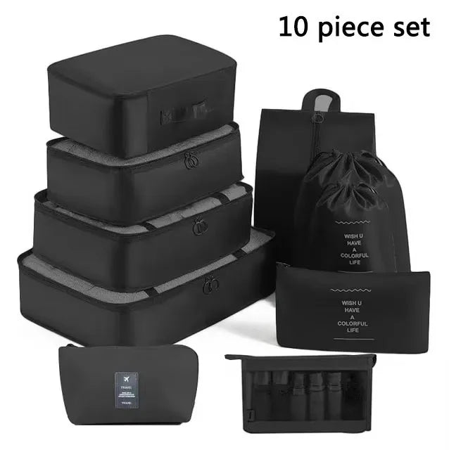 Set organizérů do kufru 11 ks