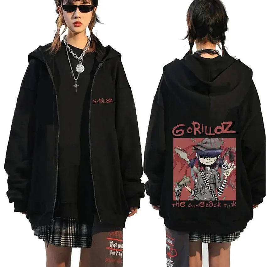 Unisex mikina Gorillaz