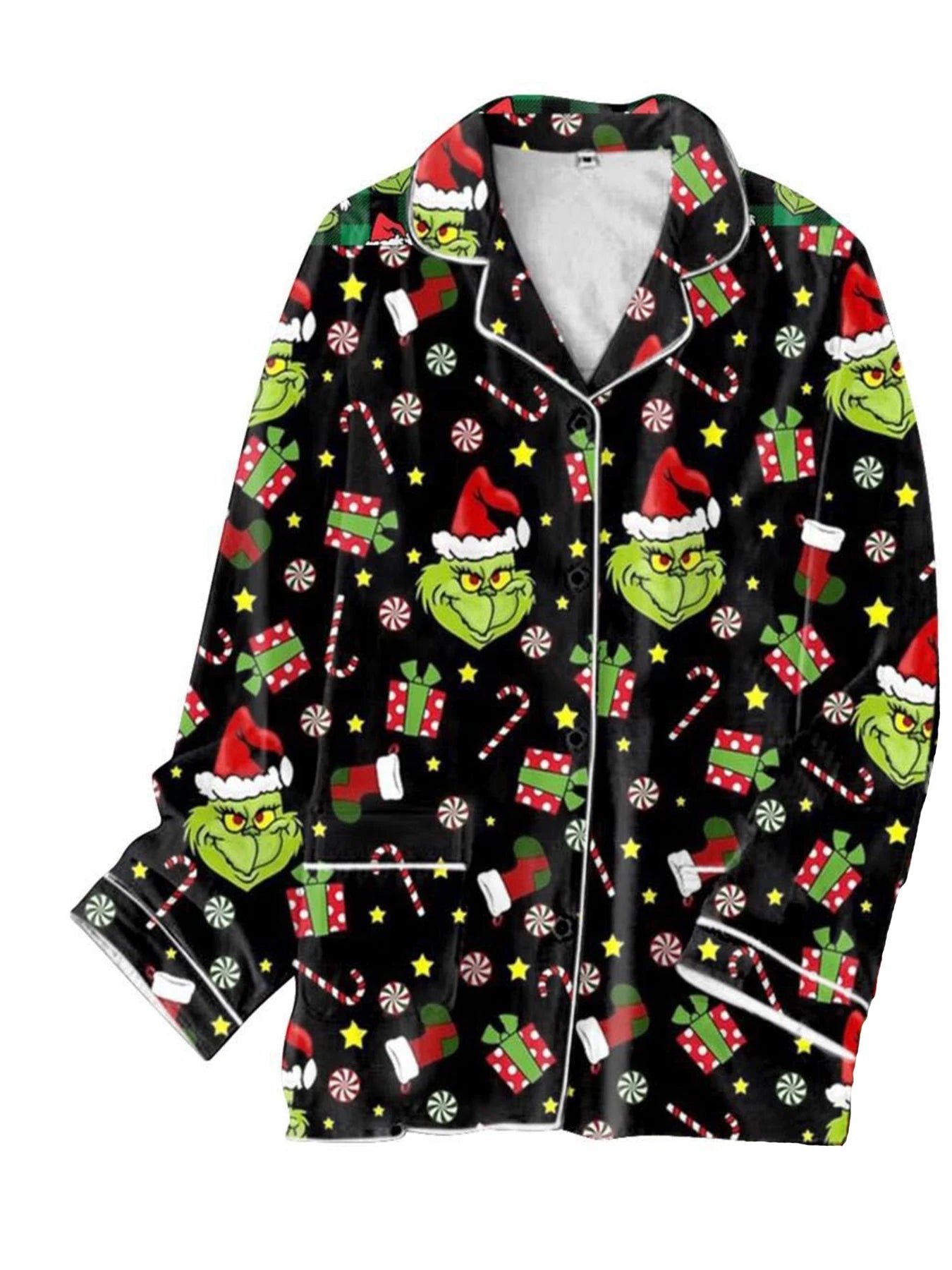 Unisex vánoční pyžamo Grinch