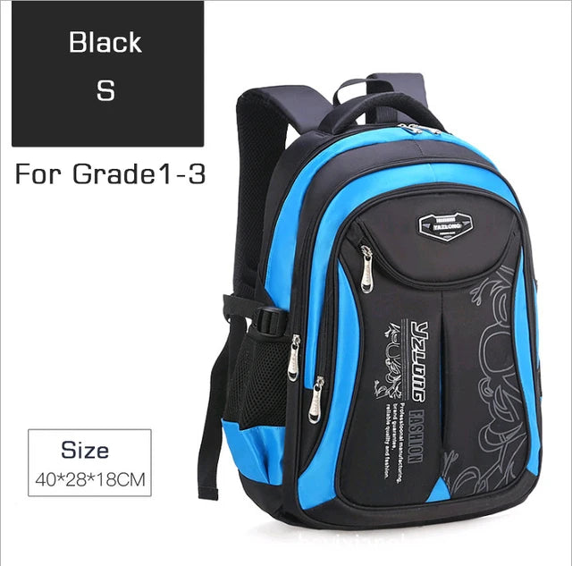 Školní prostorný batoh
