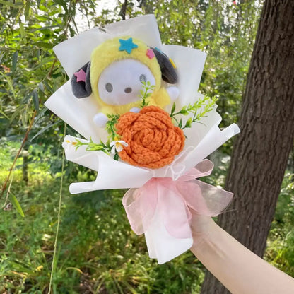 Plyšová kytice Sanrio