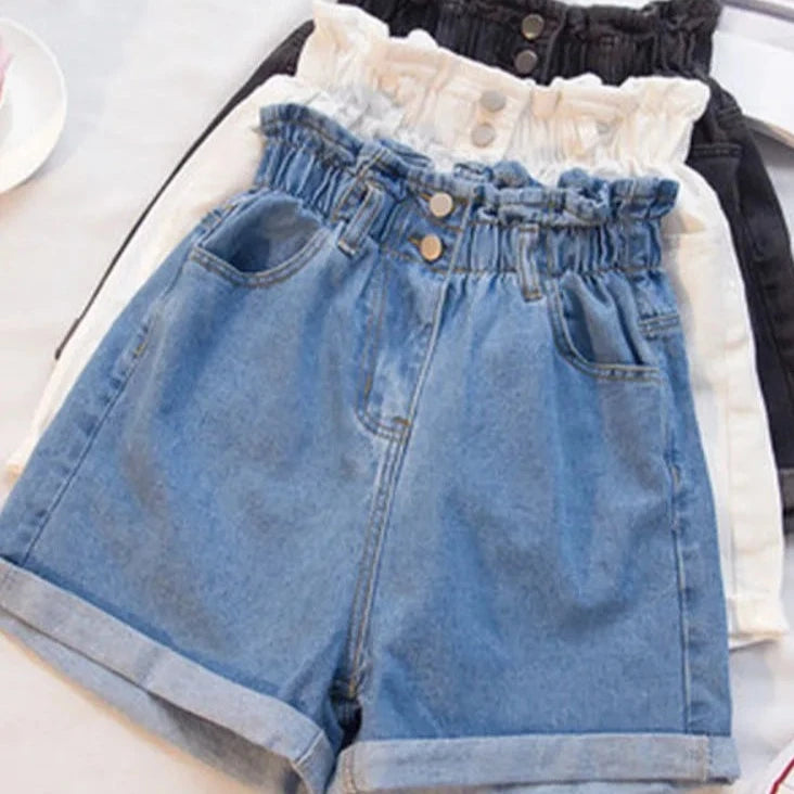 Dámské džínové kraťasy