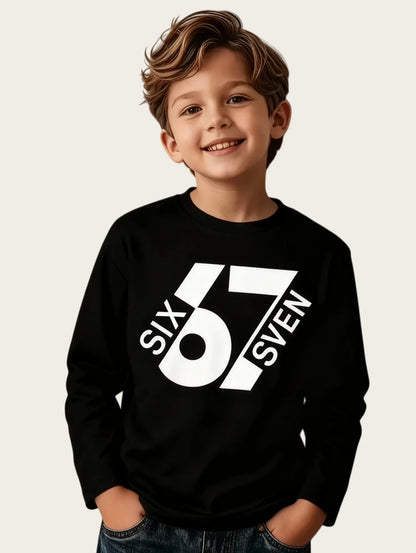Dětské triko s dlouhým rukávem 67