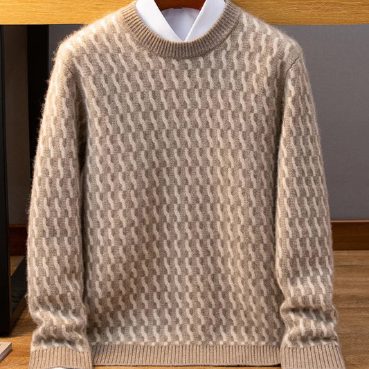 Pánský svetr s kašmírem