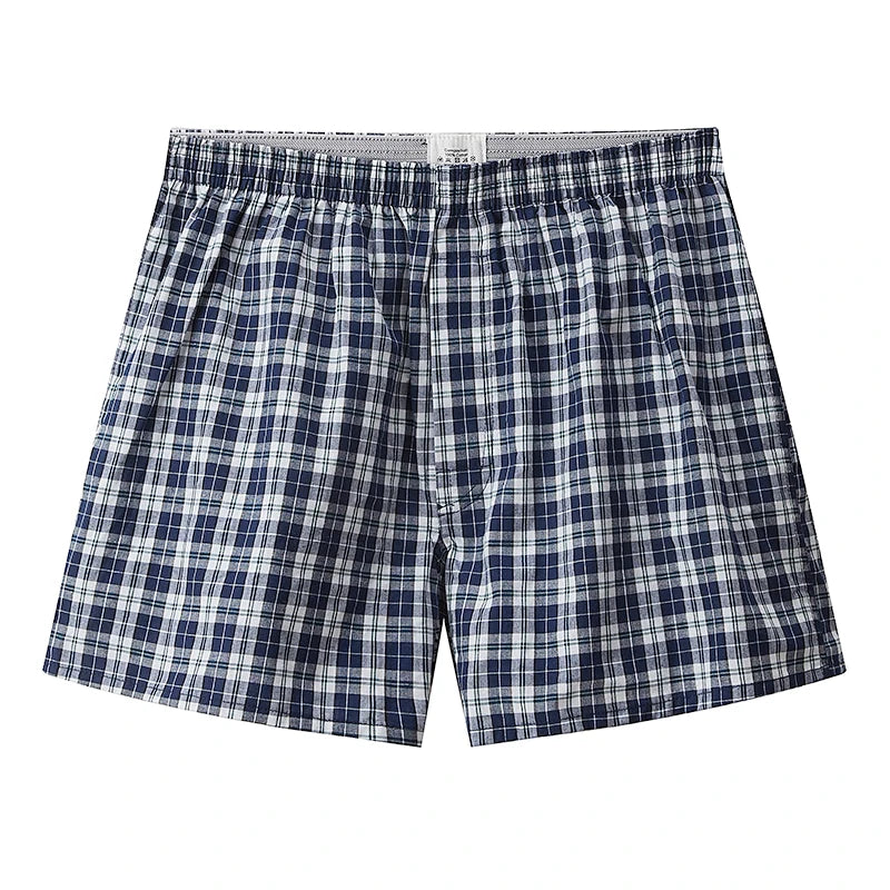 Pánské bavlněné šortkové boxerky