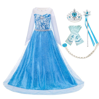 Dívčí kostým princezny