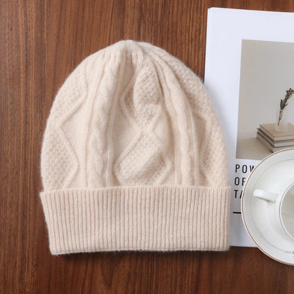 Dámská čepice z merino vlny