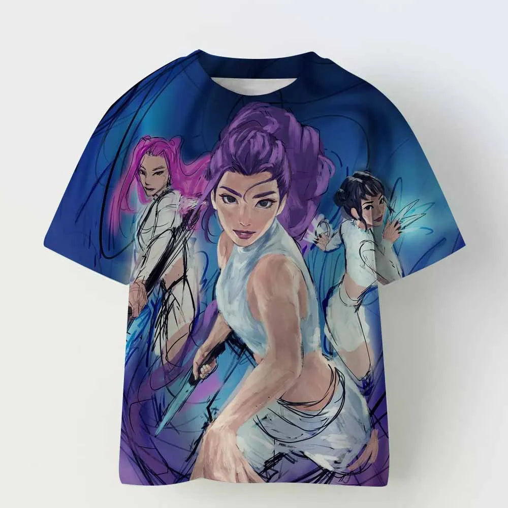 Dívčí triko Demon Hunters