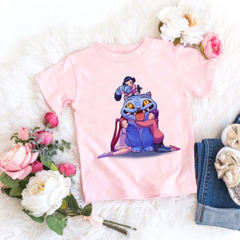 Dívčí tričko Demon Hunters