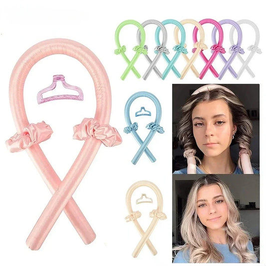 Pomůcka na vytvoření vlnitých vlasů