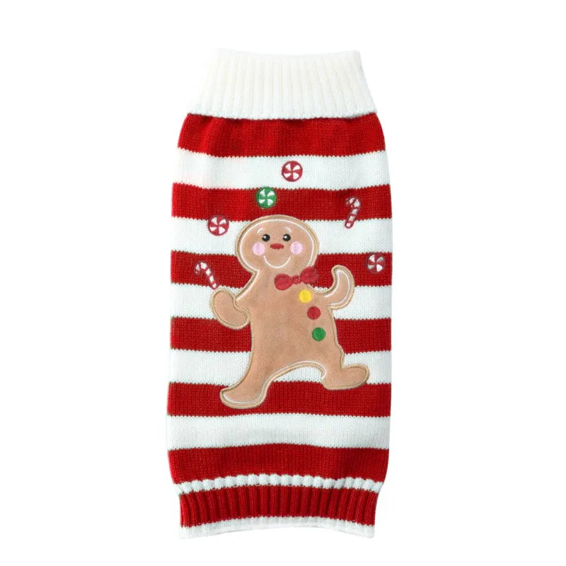 Vánoční teplý svetr pro psy