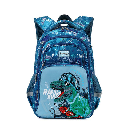 Set školního batohu s dinosaurem